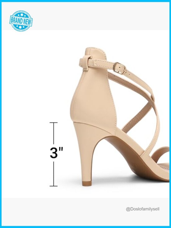 Women Strappy Stiletto High Heels Open Toe Rhinestone Wedge Dress Sandals Sparkly